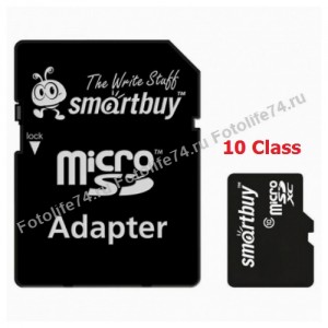 Купить Карта памяти Micro SD 8gb class 10 + адаптер SD Smatrbuy в Магнитогорске