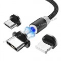 Кабель USB - Micro USB магнитн..